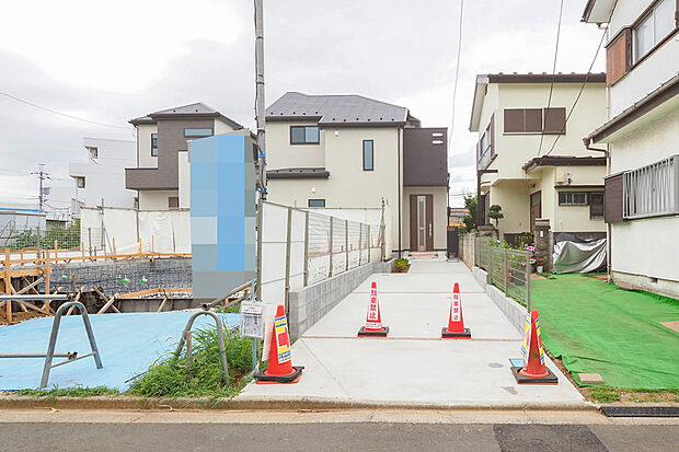 【現地外観】現地完成済み！現地見学、詳細などお気軽にお問合せください。