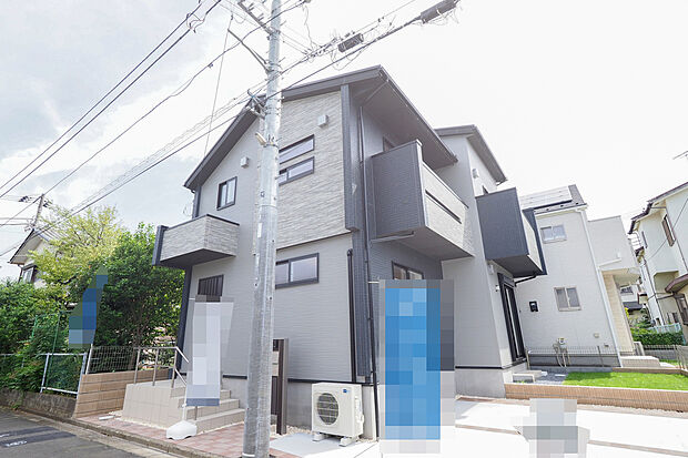 【現地外観】車通りが少ない閑静な住宅地に誕生した新築分譲地になります。