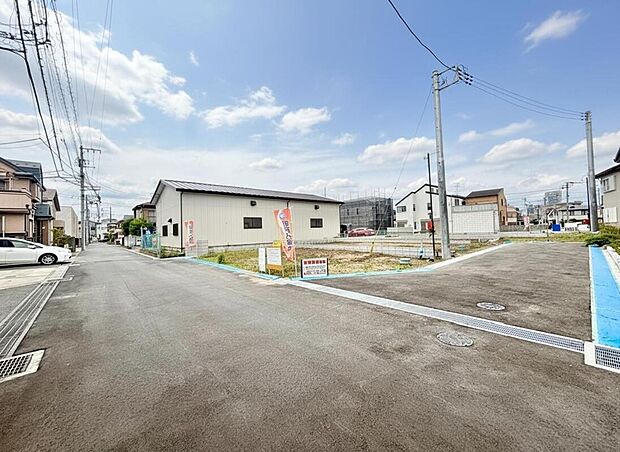 現地前面道路