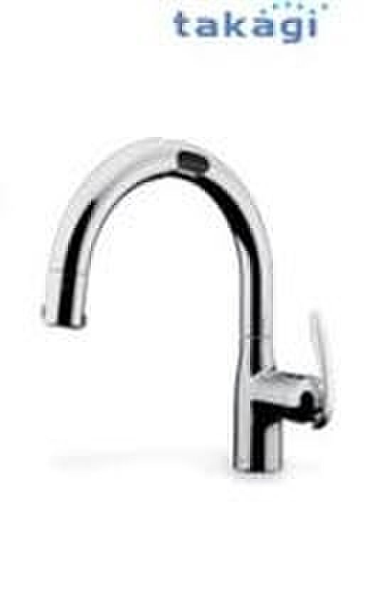 【タッチレス水栓】操作がスムーズな側面センサー
手元のダイヤルでシャワー、ストレートの切り替え