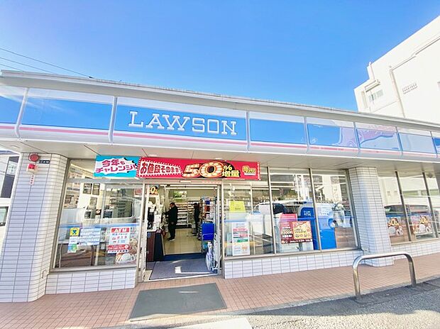 ローソン習志野谷津ソフトタウン前店(約380m)