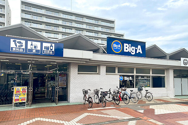 ビッグ・エー 習志野袖ヶ浦団地店（約786m）