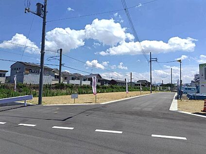 ◆現地写真（分譲地入口）