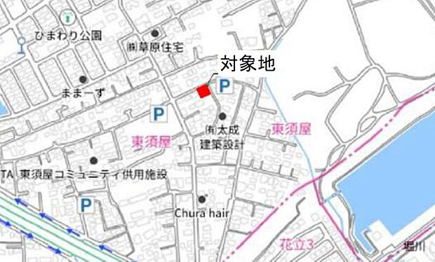 ■カーナビ：合志市須屋１４７８ー２７付近