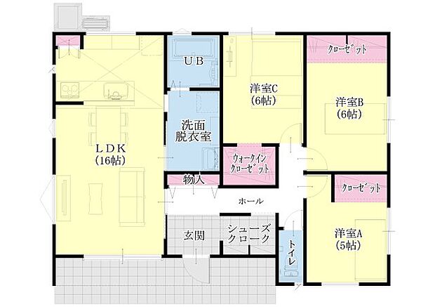 【3LDK+S(納戸)】合志小学校・合志中学校まで徒歩約15分圏内♪ ニシムタ合志店まで車で約6分、生活がしやすい立地♪ 25坪 3SLDKの平屋 ◎省令準耐火構造・高い省エネ性能(ZEHレベル)を有する住宅 ◎制震ダンパー施工♪ 地震の揺れを軽減することが出来ます \オススメPOINT/ ●人気の高い平屋モデル♪ ●シューズクローク・ウォークインクローゼット採用で収納もバッチリ♪ ●全室LED照明・オーダーカーテン付き! ●水回りがまとまっており、家事動線がスムーズな間取りになっています♪
