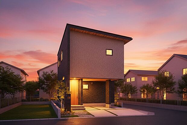 【完成予想図(外観)】完成イメージ