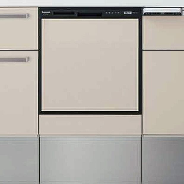 【【食器洗い乾燥機】】浅型タイプの食器洗い乾燥機。
40点（約5人分）の食器が収納できます！