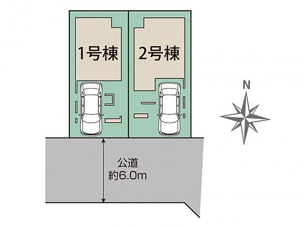 川口市差間3丁目 区画図
