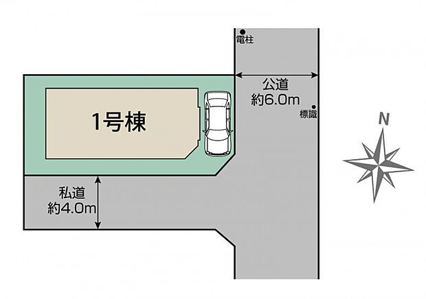 練馬区大泉学園町8丁目1棟　区画図