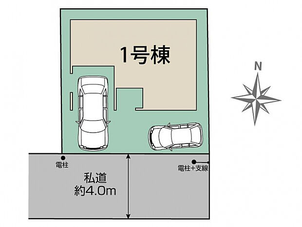 川口市前川1丁目1棟 区画図