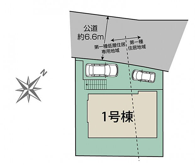 横浜市戸塚区汲沢町1棟 区画図