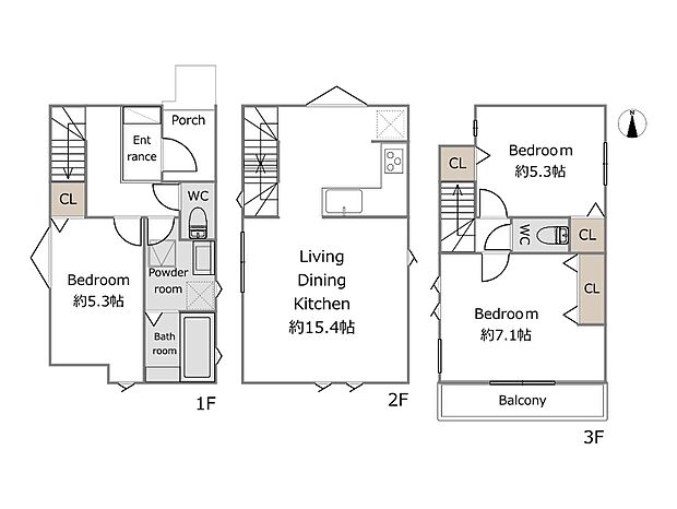 A号棟参考プラン（建物込6,780万円、土地面積59.97m2、建物面積79.9m2）期間限定！建物フリープランに付き、お客様のご要望をお聞かせください！