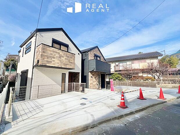 【現地外観写真】住環境が整った暮らしやすい立地に、上質感に満ちた外観、機能性・デザイン性に富んだ設備・仕様。理想のすまいをご提案させていただきます。