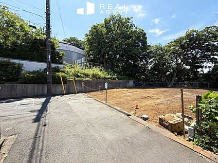 現地前面道路