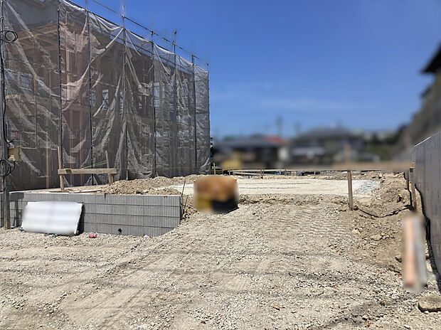 【現地写真】撮影時:2026年8月上旬建物完成予定:2026年11月上旬