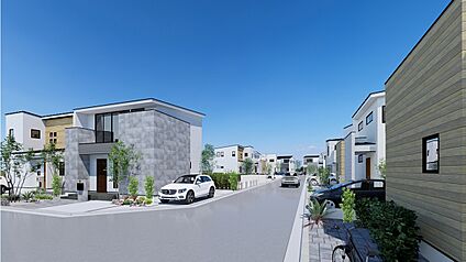 街並みパース