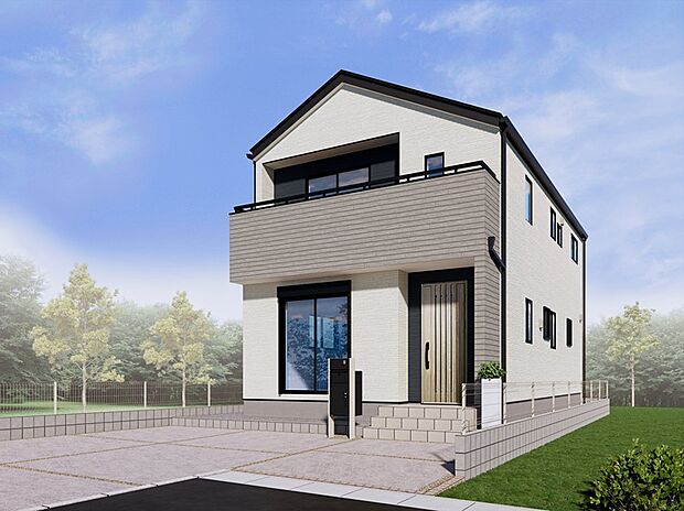 【５号棟】外観イメージパース