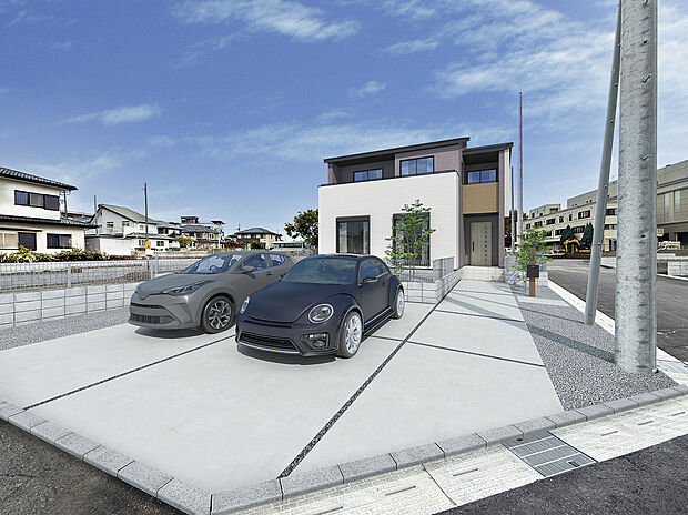 10号棟外観パース