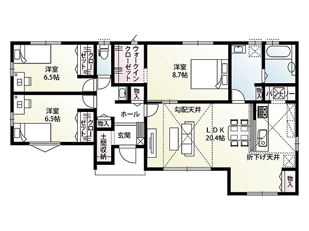 【2号棟:間取図】