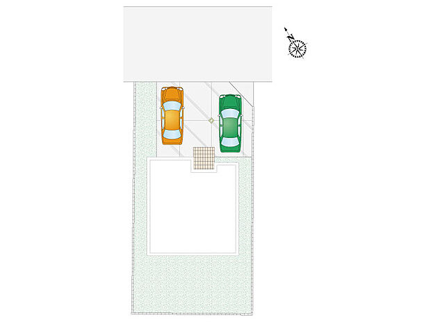 1号棟　配置図
