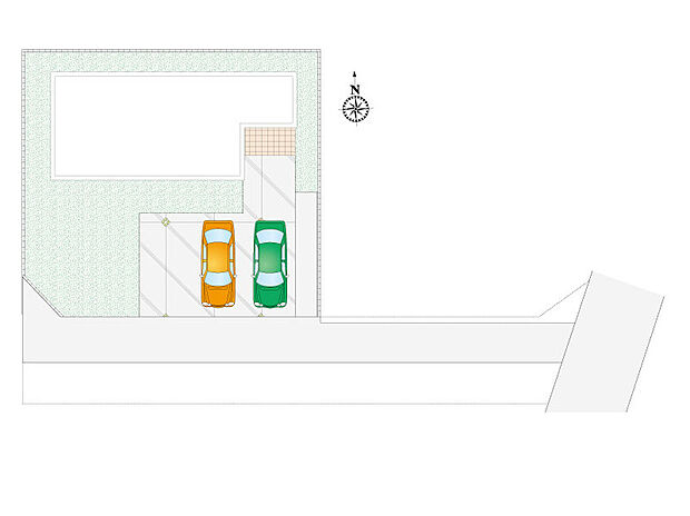 【4LDK】4台駐車可能です！
時間を有効活用できる宅配ボックス付き！