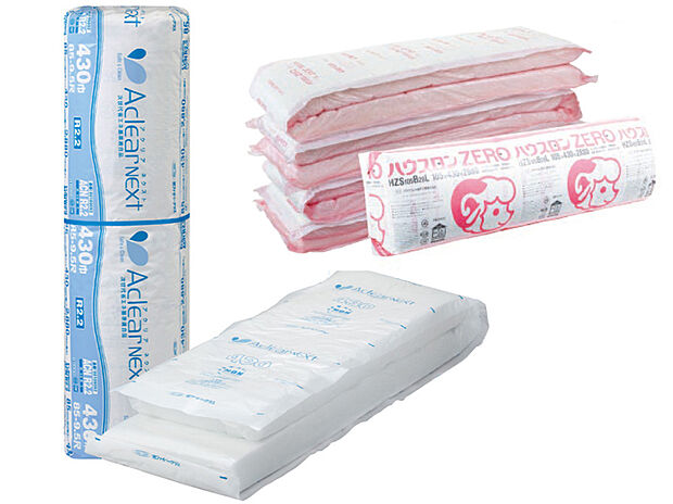 【【断熱性】】断熱性能を高めることで、省エネで冷暖房効率の良い快適な暮らしを実現。シックハウス症候群の原因の一つともいわれているホルムアルデヒドを含まない材料を使用しています。