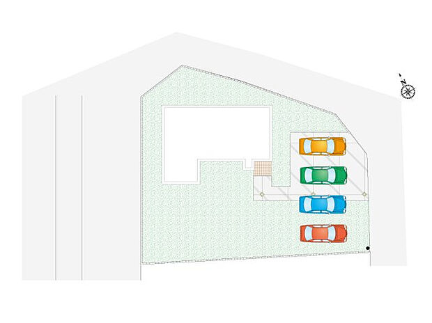 【3LDK】土地100坪超!並列4台駐車可能です。
広いお庭でBBQやガーデニングも楽しめますね♪
時間を有効活用できる宅配ボックス付き!