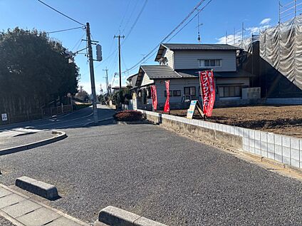 【前面道路　現地写真】