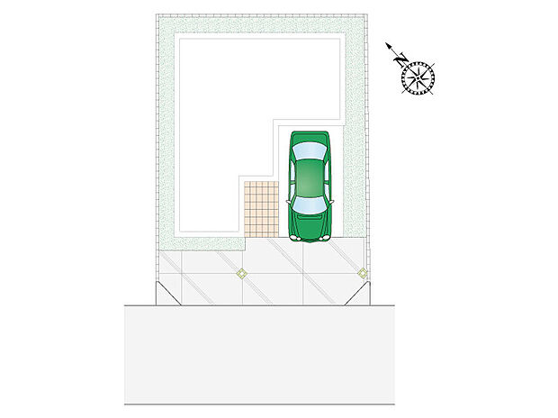 【2LDK】車庫付き！お車1台駐車可能です！
時間を有効活用できる宅配ボックス付き♪
