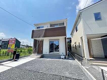 【1号棟：現地外観写真】