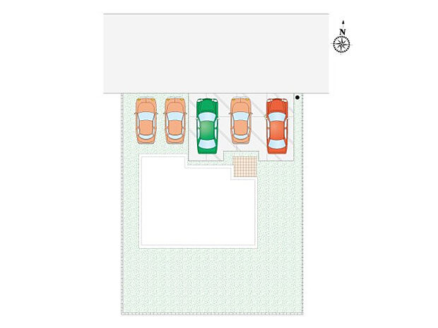 【4LDK】並列5台駐車可能です!
時間を有効活用できる宅配ボックス付き♪