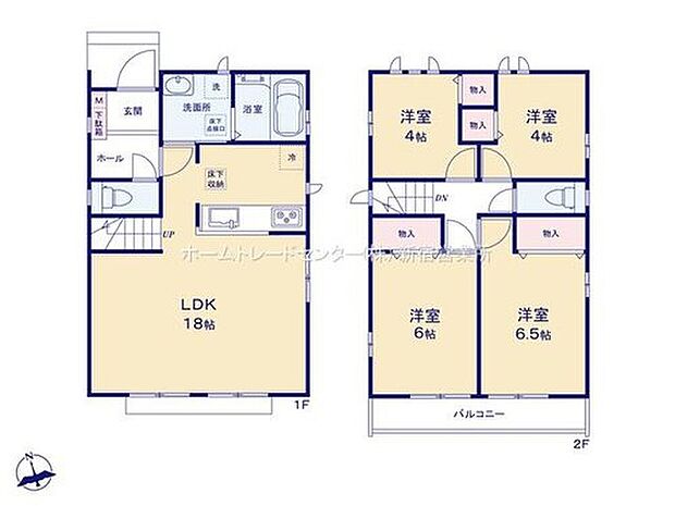 (2-A号棟)、価格6790万円、4LDK、土地面積113.05m2、建物面積88.59m2