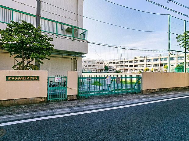 世田谷区立松沢中学校(約780m)