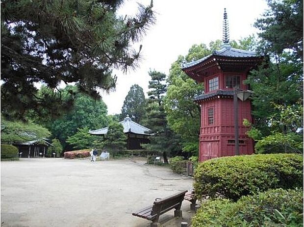 哲学堂公園(約650m)