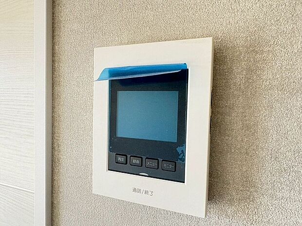 【その他設備】ハッキリと映るモニター付きで来訪者を事前に確認できます♪