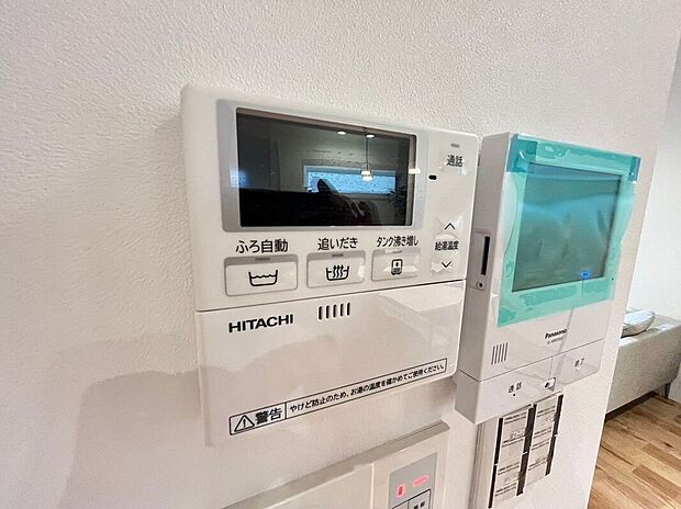 【その他設備】ワンタッチでお湯張り・追い炊き可能♪日々の暮らしがグレードアップ♪