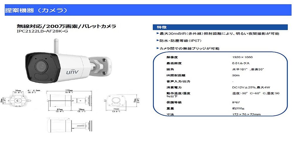 全棟防犯カメラを標準装備、更なる安心を