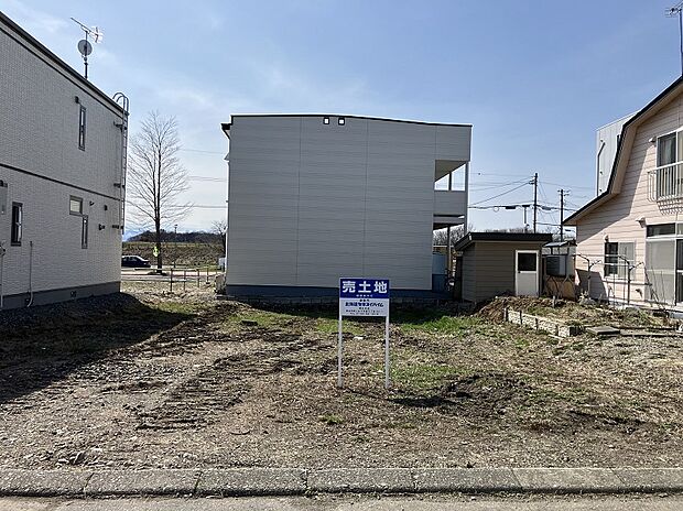 正面：59.76坪の整形地（2025年4月撮影）