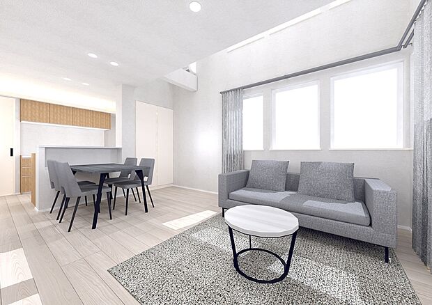 【【No.1】内観パース】※パースは図面を基に描いていますので、実際と多少異なる場合があります。