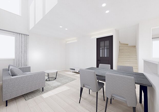 【【No.1】内観パース】※パースは図面を基に描いていますので、実際と多少異なる場合があります。