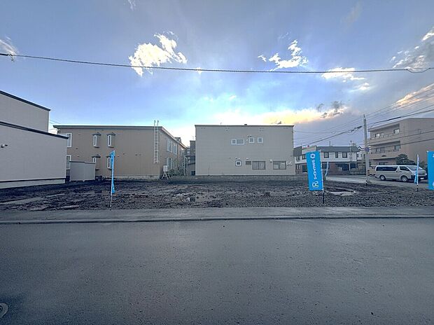 【【区画2】正面】133.10m2（40.26坪）の整形地（2025年11月撮影）