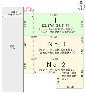区画図
