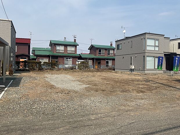 【【区画5・6】正面】191.53m2（57.93坪）！南向きの整形地（2026年3月撮影）