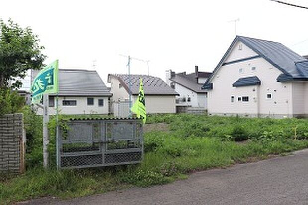 【【区画1】左から撮影】経済的な都市ガスを利用いただけるエリア(2026年7月撮影)