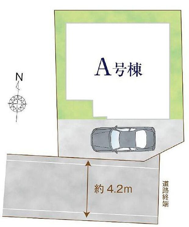 ☆全体区画図☆
カースペースございます。