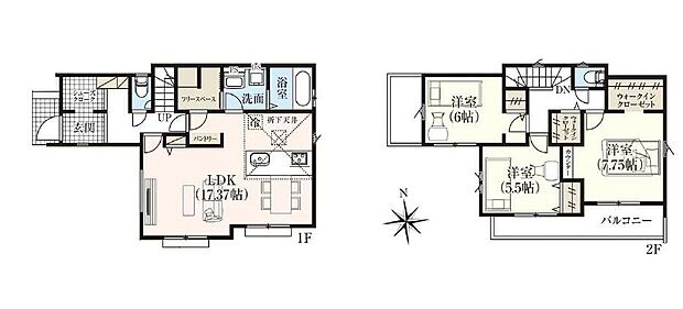 価格5399万円、3LDK、土地面積125.3m2、建物面積99.98m2