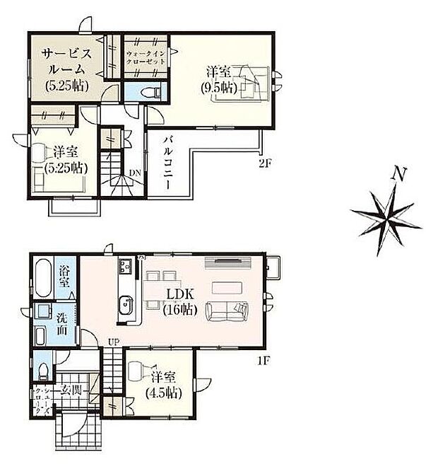価格3299万円、3LDK+S、土地面積102.58m2、建物面積97.3m2