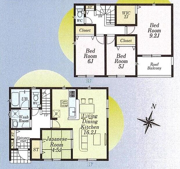 (1号棟)、価格3780万円、4LDK、土地面積108.45m2、建物面積100.43m2