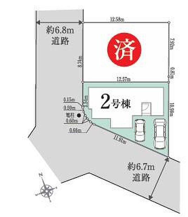 ☆全体区画図☆
並列駐車2台可能なカースペースございます。
住環境良好な人気の低層住居専用地域に立地しております。守られた環境は、お子様との暮らしにもおすすめです。