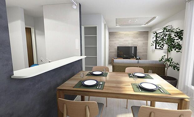 【完成予想図(内観)】☆Dining room 完成イメージ☆